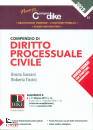 SASSANI - TISCINI, Compendio di diritto processuale civile