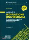 SIMONE, Manuale di Legislazione Universitaria