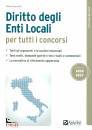 CACCIOTTI SILVIA, Diritto degli enti locali per tutti i concorsi