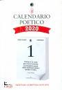 NEWTON COMPTON E., Calendario poetico 2020  a strappo