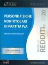 CENTRO STUDI SEAC, Persone fisiche non titolari di partita IVA 2020