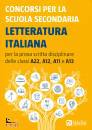 ALPHA TEST, Letteratura italiana Classi A22 - A12 - A11 - A13