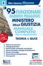 CONCORSO, 95 funzionari giuridico pedagogici min. giustizia