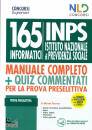 NEL DIRITTO, 165 Informatici INPS Manuale quesiti Preselettiva