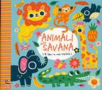 DOYLE LIZZY, Animali della savana 4 libri in una scatola