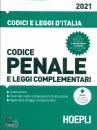 HOEPLI, Codice penale e leggi complementari 2021