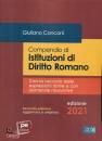 CONCONI GIULIANO, Compendio di istituzioni di diritto romano