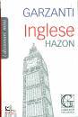 GARZANTI, Inglese Hazon - Italiano