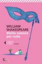Shakespeare William, Molto rumore per nulla. testo originale a fronte