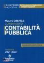 OREFICE MAURO, Compendio di contabilit pubblica