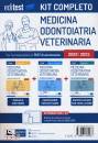 EDITEST, Medicina, Odontoiatria, Veterinaria 2022: kit 3 v.