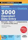 CONCORSO, 3000 Operatori Data Entry Ministero Giustizia M+Q