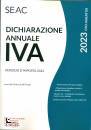 SEAC CENTRO STUDI, Dichiarazione annuale IVA 2023