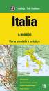 TOURING EDITORE, Italia Carta stradale 1:800.000