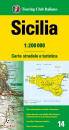 TOURING CLUB TCI, Sicilia 1:200.000