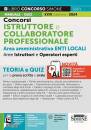 CONCORSO - MAN+QUIZ, Istruttore e Collaboratore Professionale area amm.