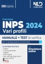 NEL DIRITTO, Concorso INPS 2024 vari profili Manuale + test