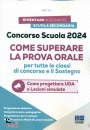 MAGGIOLI, Concorso scuola 2024 Come superare la prova orale