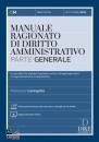 CARINGELLA FRANCESCO, manuale ragionato di diritto amministrativo