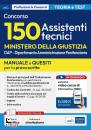 EDISES, 150 Assistenti tecnici Ministero Giustizia (DAP), Edises, Napoli 2024